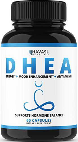 Havasu Nutrition Extra Strength DHEA 50 mg Supplement - Weight Loss & Helps Balance Hormone Levels - Youthful Energy Levels for Men & Women - Metabolism Support, Non-GMO
