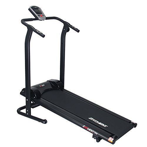 EFITMENT Adjustable Incline Magnetic Manual Treadmill w/Pulse Monitor - T016