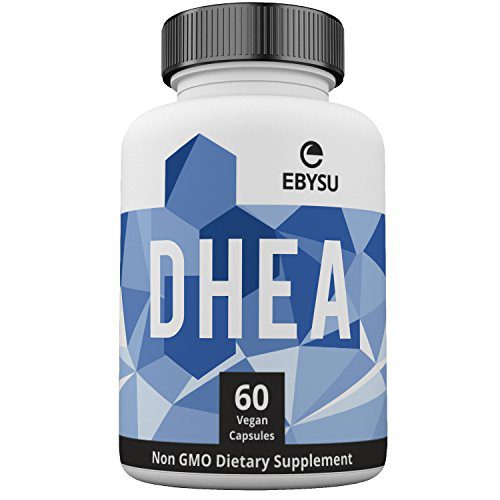 EBYSU DHEA 100mg Supplement - Extra Strength Hormonal Balance for Men & Woman - Metabolism Boost & Healthy Aging Support - 60 Non-GMO Vegan Capsules