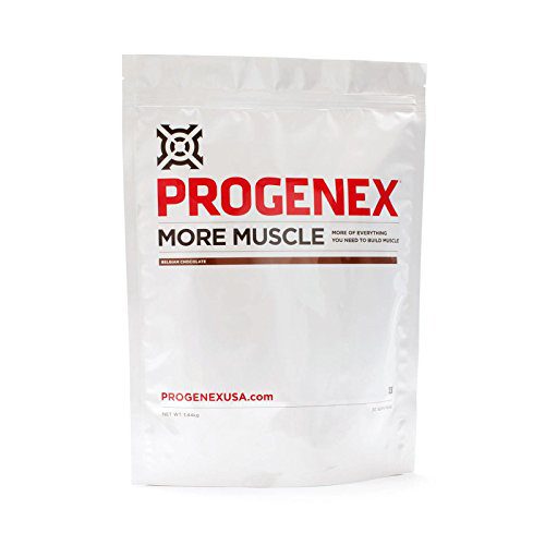 PROGENEX® More Muscle | Hydrolyzed Whey Protein Isolate Powder for Fat Burning and Lean Muscle Gain | Best Tasting Low Carb High Protein Shake for Women and Men | 30 Servings, Belgian Chocolate