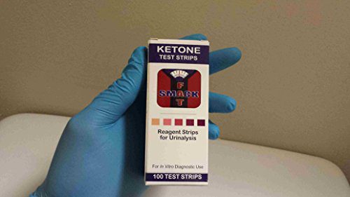 Smackfat Ketone Strips - Perfect for Ketogenic Diet and Diabetics - Precise Ketone Measurement and Supports Ketone Adaptation, 100 Strips
