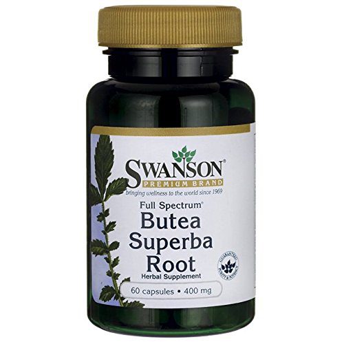 Swanson Butea Superba Root, Full Spectrum 400 Milligrams 60 Capsules