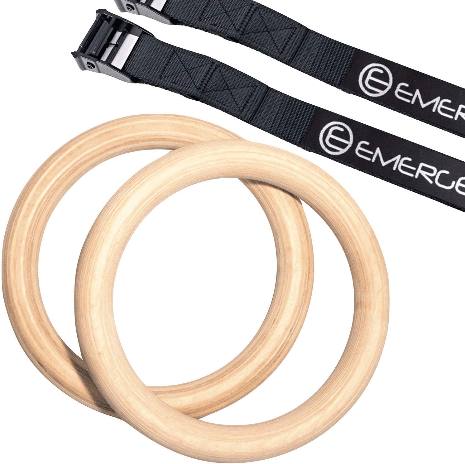 Emerge Wooden Olympic Gymnastics Rings
