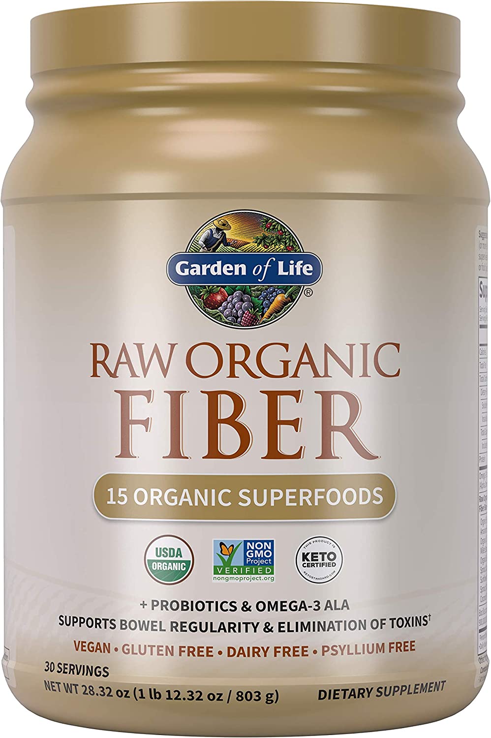 Garden of Life Organic Fiber Supplement