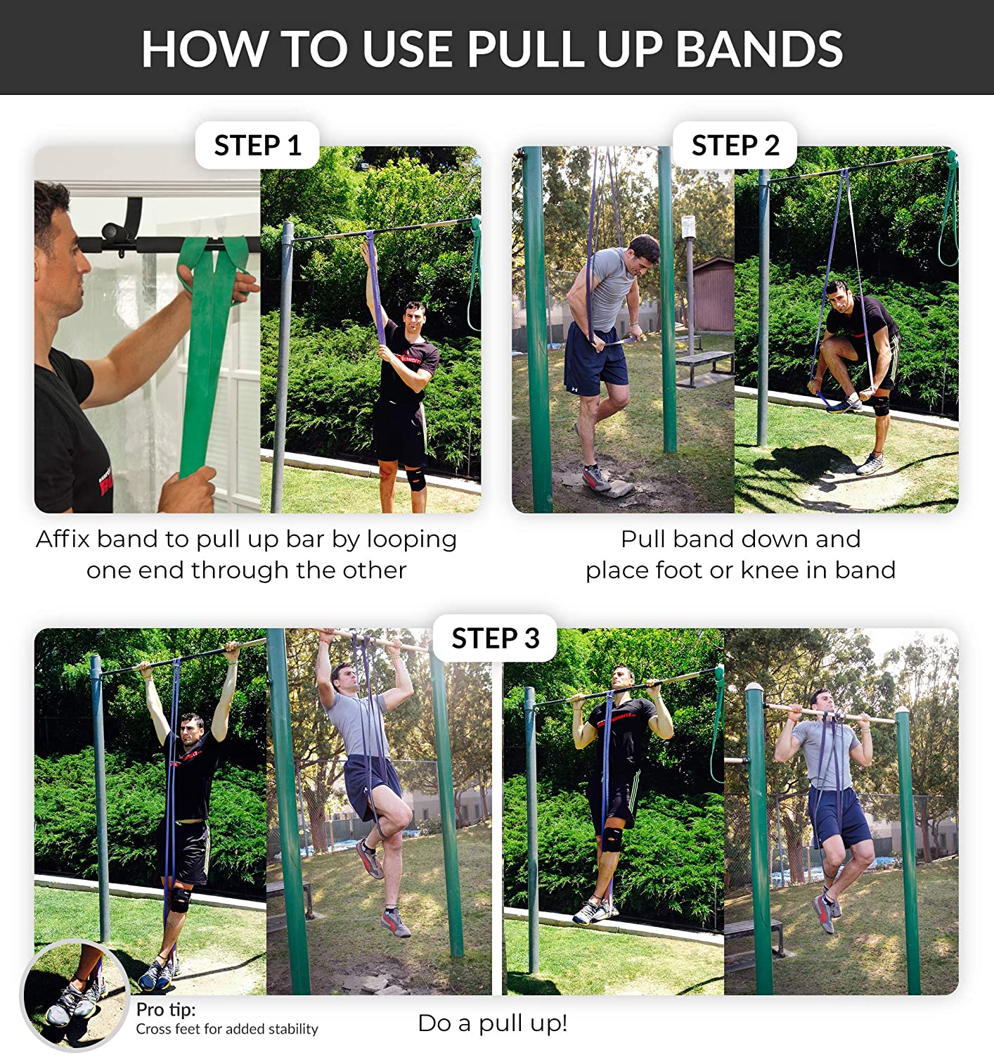 how to use pull up assist bands