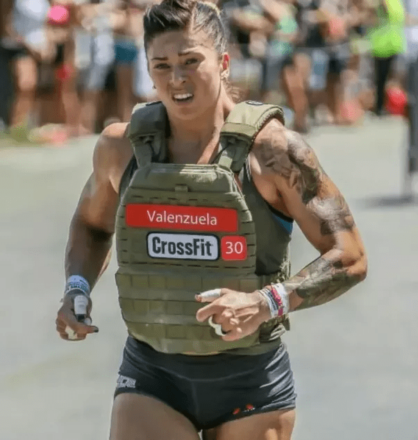 Running with a weight vest