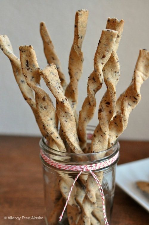 Twisted Flax Sticks - Grain & Vegan Free