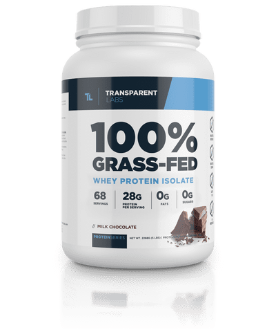 Transparent Labs 100% Grass-Fed Whey Protein Isolate
