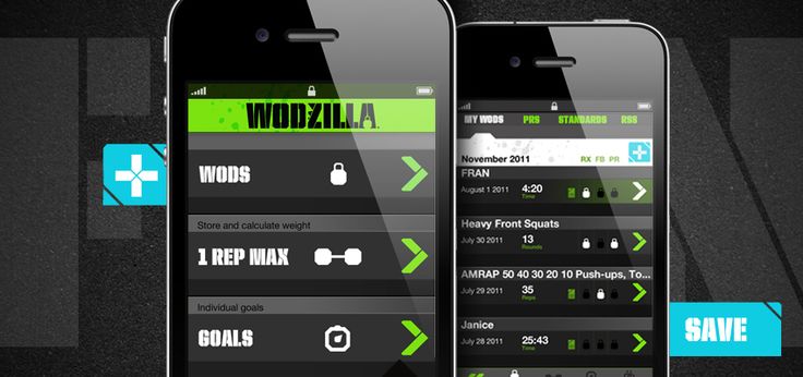 Wodzilla app screen shot