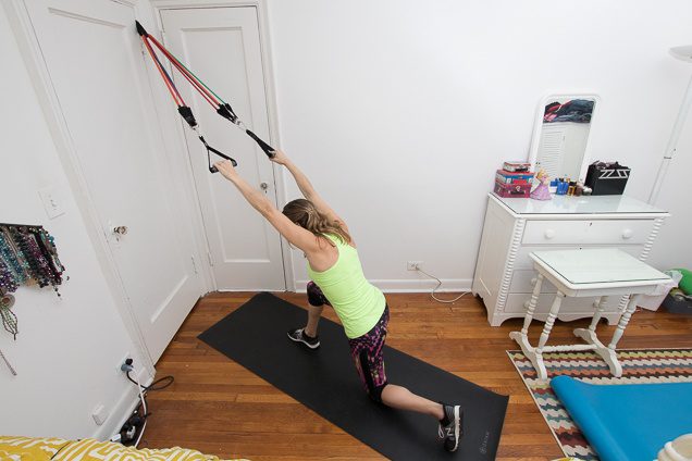 resistance band with door anchor