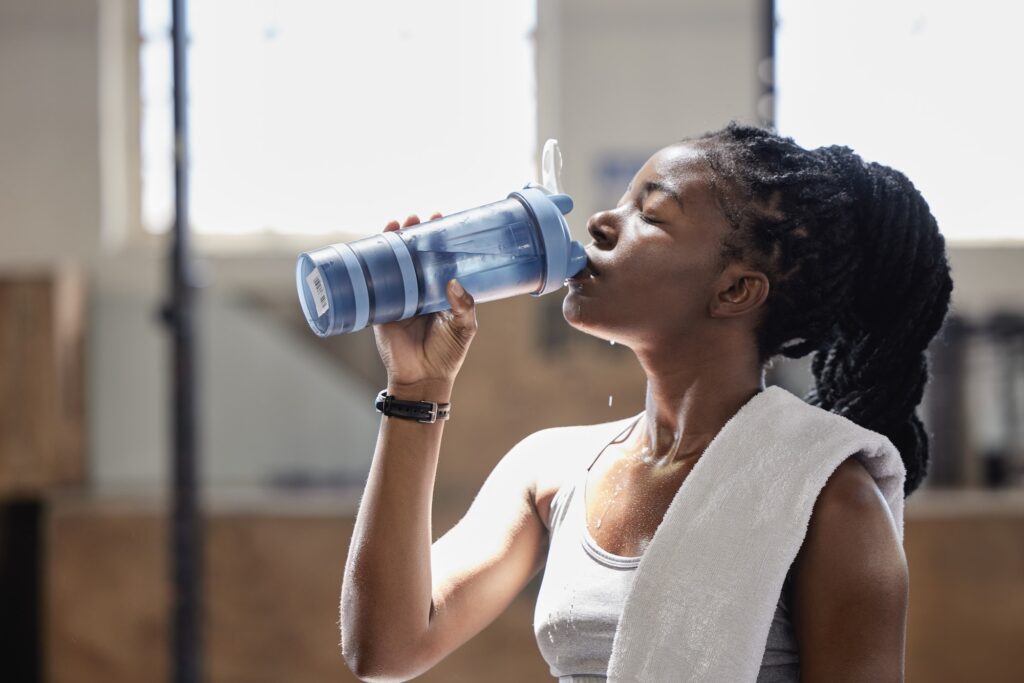 water, rest and recovery are important steps in a long-term fitness program